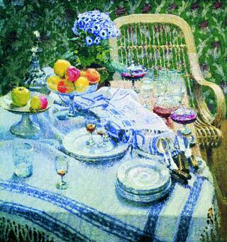 Table with Leftovers