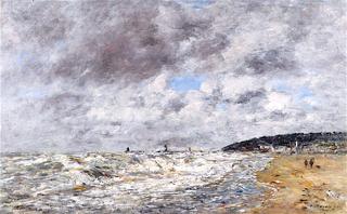 Deauville, the Shore in Heavy Weather