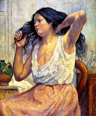 Madame Bouin at Her Toilet