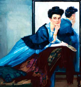 Lady in Blue