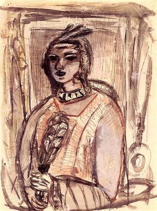 Quappi in Headdress