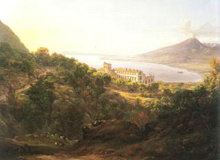 View over Quisisana and the Bay of Naples