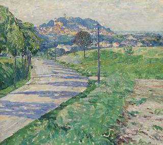 A Sunny Road in Southern Germany