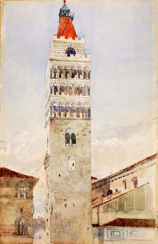 Cathedral Tower, Pistoia, Italy