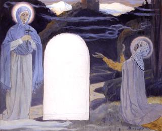 The Apparition of the Virgin to St. Nina