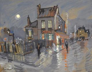 Street Corner, Paris