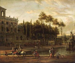 An Italianate Park Landscape