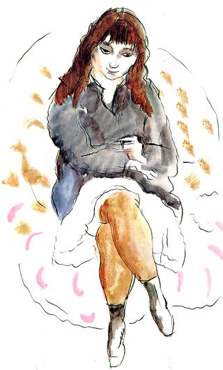 Young Woman Seated