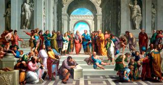 The School of Athens (after Raphael)