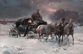Traveller on a Winter Night