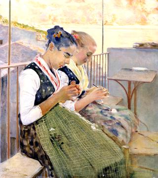 Sulla terrazza