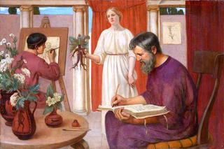 Dioscorides Describing the Mandrake