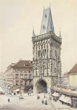 Prague, the Powder Tower
