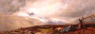 The Snowy Corries of Ben y Bourd, Braemar, 20 September 1856