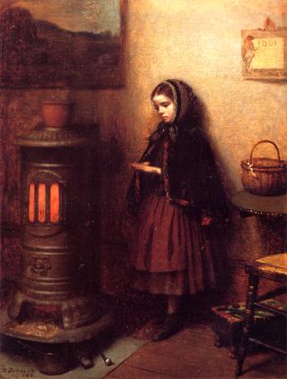 Warming Her Hands