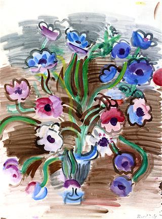 Vase of Anemones