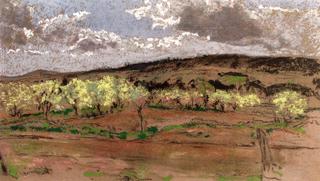 Landscape with Yellow Trees