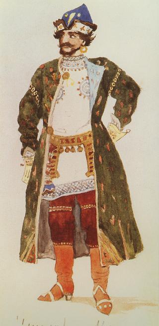 Costume Design for the Opera "Snow Maiden"