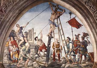 Crucifixion of St Philip (Cappella Filippo Strozzi)