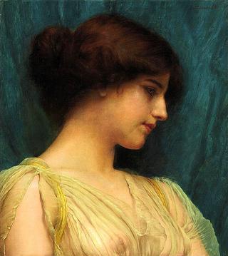 Study of a Girl's Head