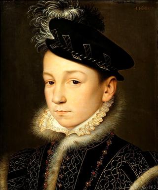 Portrait of King Charles IX of France