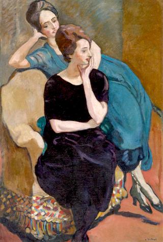 Two Sister Seated, Madame Zette and Madame Juin