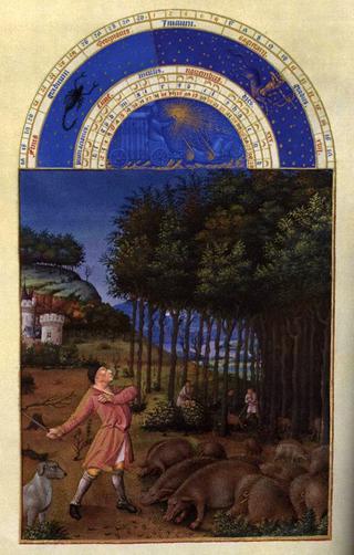 Les Tres Riches Heures du duc de Berry, Novembre