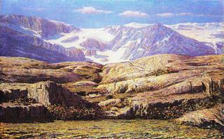 Glacier in the Sunlight
