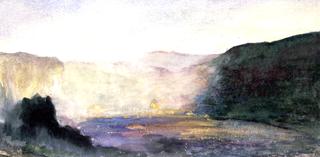 Crater of Kilauea, Sunrise