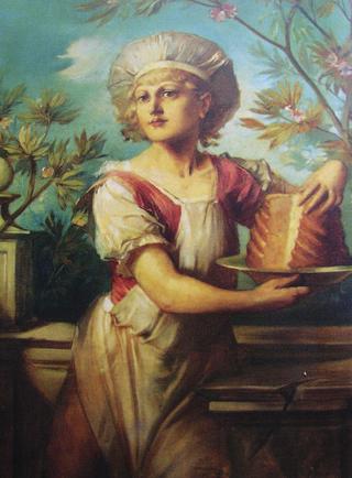 Girl with Cake