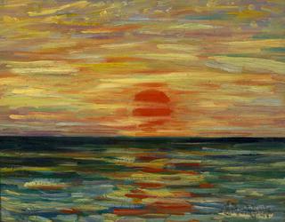 The Sea at Sunset