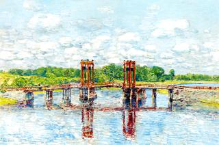 The Toll Bridge, New Hampshire, Near Exeter
