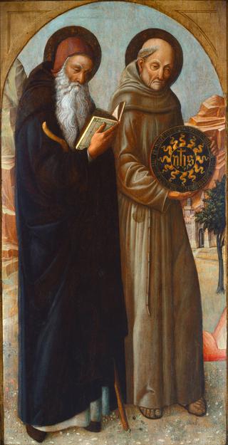 Saint Anthony Abbot and Saint Bernardino of Siena