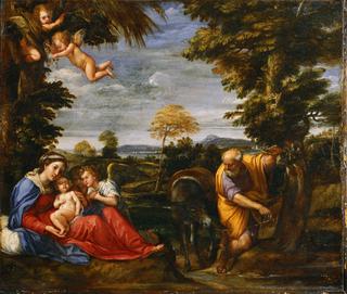 Rest on the Flight into Egypt