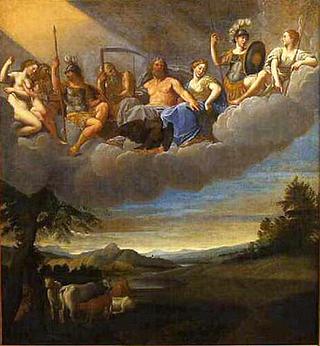 Landscape with the Olympian Gods