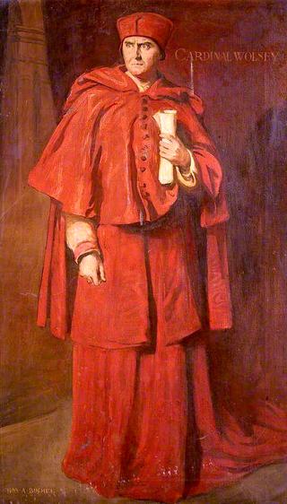 Herbert Beerbohm Tree as Cardinal Wolsey in 'Henry Vlll'