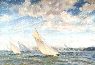 Yacht Racing in the Solent
