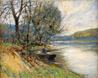 Fishing Boat on the Lower Rhine