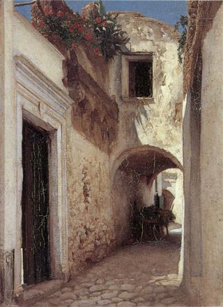 A Street Scene, Capri