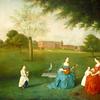 Members of the Maynard Family in the Park at Waltons