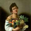 Boy with a Basket of Fruit