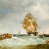 Homeward Bound, J. D. Clink's Famous Three-Masted Barque 'Oimara' Entering the Thames