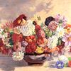 阳光下的花朵