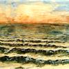 海上日落