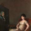 Maria Tomaso Palafox y Portocarrero, Marchioness of Villafranca, Painting her Husband