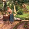 Laundress at Eragny