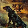 Dun, a Gordon Setter Belonging to Comte Alphonse de Toulouse-Lautrec