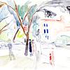 Landscape in Sorrento (recto)