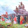 1842年，托德摩登，在盆地石碑举行的海图主义会议