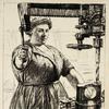 妇女工作：弹药-重体力劳动（钻孔和铸造）